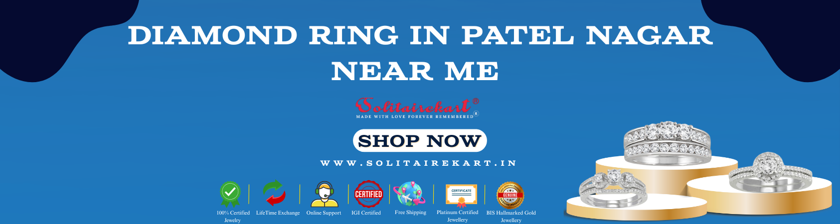 Discover the Best Diamond Ring in Patel Nagar Near Me
